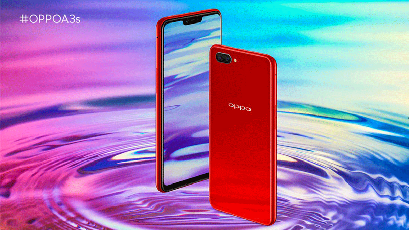 OPPO A3s đã có giá bán chính hãng dự kiến, chỉ từ 3.99 triệu đồng