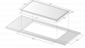 Bếp điện từ đôi Lorca LCE 807