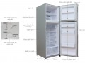 Tủ lạnh HITACHI H230PGV4 - 230 Lít, 2 cánh, ngăn đá trên