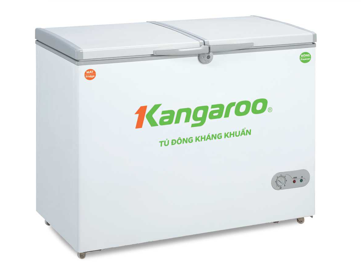 Tủ Đông kháng khuẩn 2 ngăn 2 cánh KG 388C2