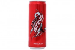 Nước tăng lực Sting dâu lon 330ml