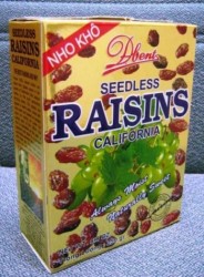 Nho khô NK Hoa Kỳ Raisins 250g