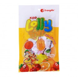 Kẹo Lolly hoa quả 72g