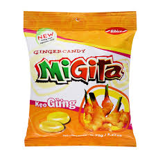 Kẹo gừng Migita Bibica 400g