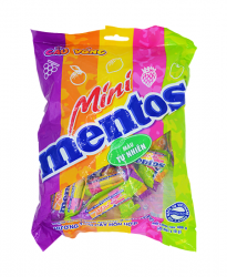 Kẹo Mentos mini cầu vồng 400g