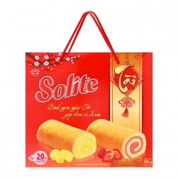 Hộp bánh bông trứng Solite 360g (tết)