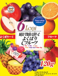 Kẹo trái cây Vitamin C Nhật bản 120g