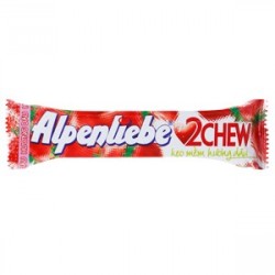 Kẹo alpenliebe dâu+ sữa thỏi 32g