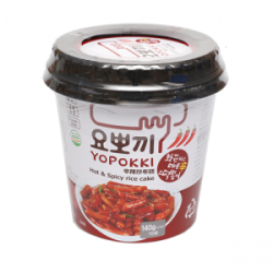 Bánh gạo Topokki siêu cay 140g (cốc)