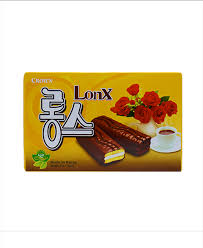 Hộp bánh LonX  23g x 10pcs (vàng)