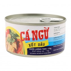 Cá ngừ sốt dầu  Vissan 170g