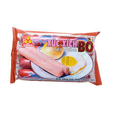 Xúc xích bò +heo Vissan 160g