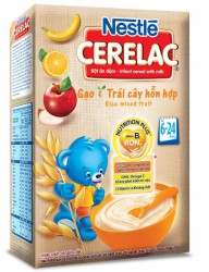 Sữa Cerelac gạo và trái cây 200g