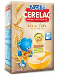 Sữa Nestle Cerelac Lúa mì sữa 200g