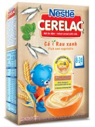 Bột ăn dặm Cerelac Cá và rau 200g