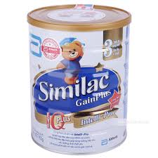 Sữa Similac Gain plus IQ 3 1.7kg