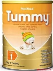 Sữa bột Nuti Tummy Step 1 900G