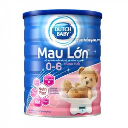 Sữa Dutch Lady 0 - 6 mau lớn 900g