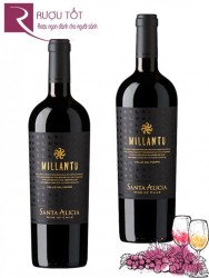 Rượu vang đỏ Santa Alica Millantu 14% 75cl