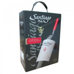 Rượu bịch Santiago de Chile 3L 13%
