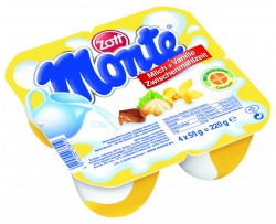 Váng sữa Monte Schoko vỉ 4x 55g