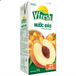 Nước đào ép Vfresh 1L