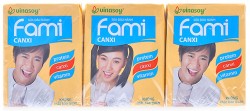 Vỉ 6 sữa Fami canxi 200ml