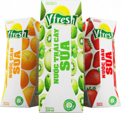 Vỉ 3 sữa Vfresh 250ml