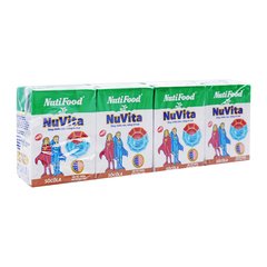 Vỉ 4 sữa nuvita có đường 110ml