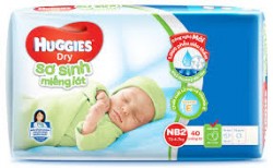 Miếng lót Huggies Newborn 2 40m