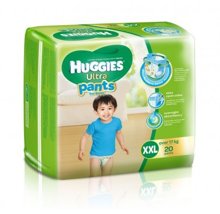 Tã quần bé trai Huggies XXL20