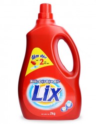 Nước giặt đậm đặc Lix 2kg + KM