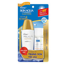 Kem DD trắng mịn Skin Aqua Clear White SPF50 30g