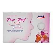 Bông tẩy trang Pop - Puf 100miếng