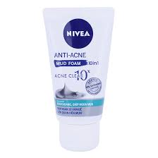 SRM Nivea nữ KS nhờn, mụn trắng da 50g 86704