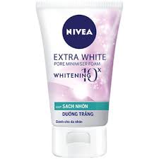 SRM Nivea 50g nữ 5 in 1 trắng da