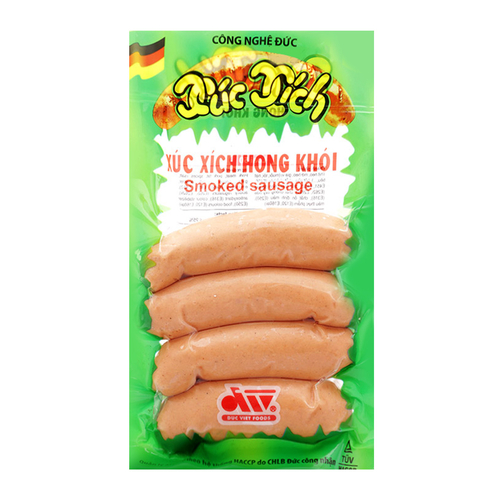 Xúc Xích hong khói Đức Việt (loại 50) 200g