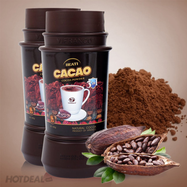 Ca cao Beati 2in1 lọ 500g