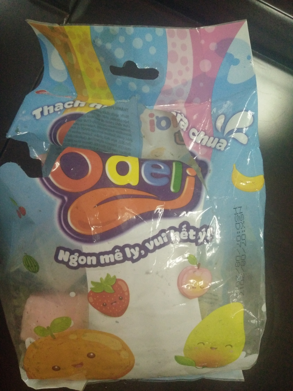 Thạch sữa chua Odeli 435g