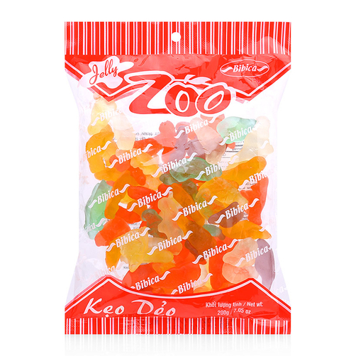 Kẹo dẻo bibica Zoo 500g