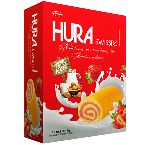 Bánh Hura Twissroll 288g