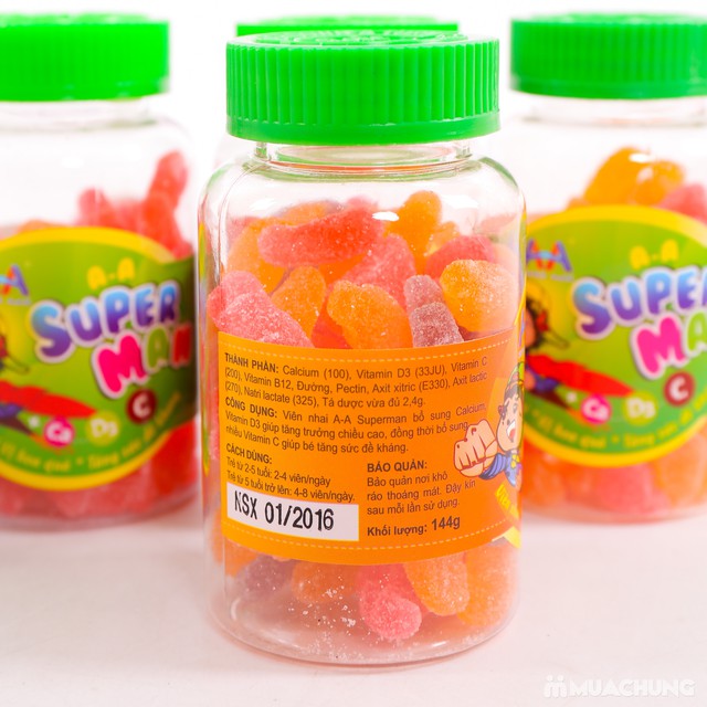 Kẹo dẻo Super Man 140g