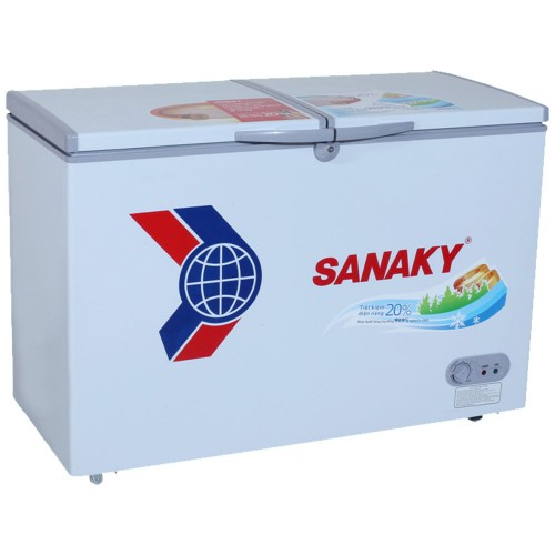Tủ đông Sanaky 360 lít VH 3699W1, 2 ngăn đông và mát 