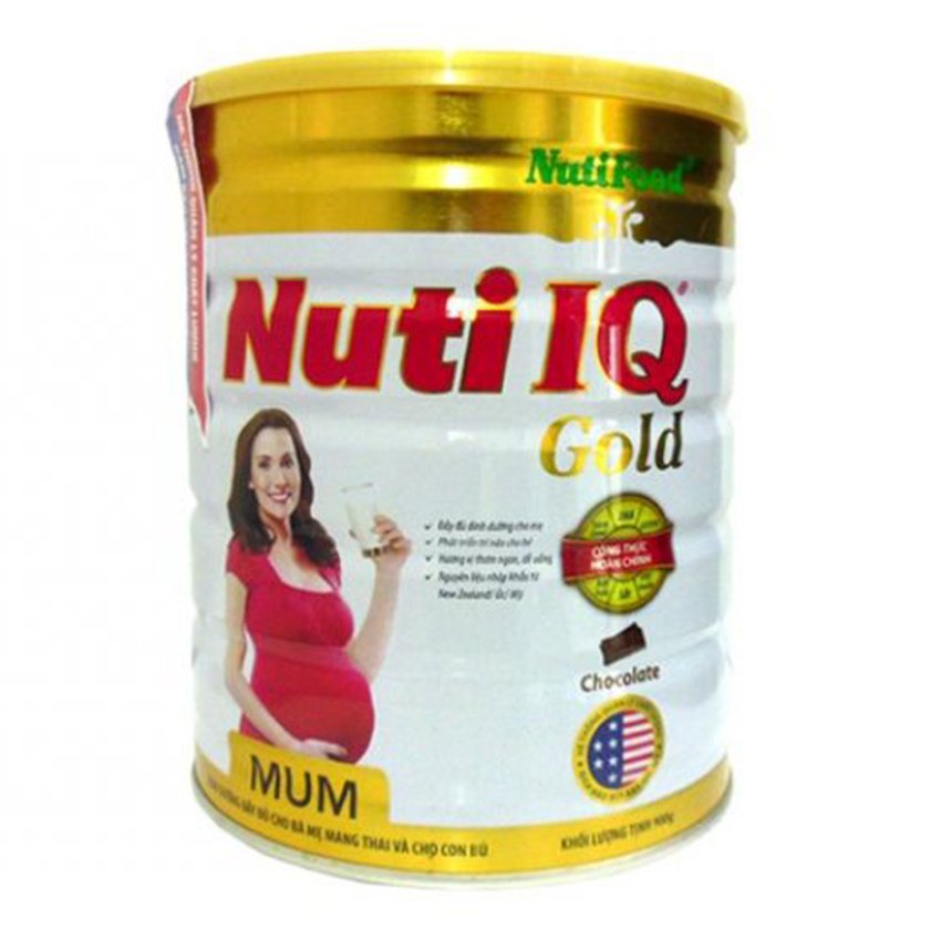 SB nuti IQ mum gold chocolate 400g