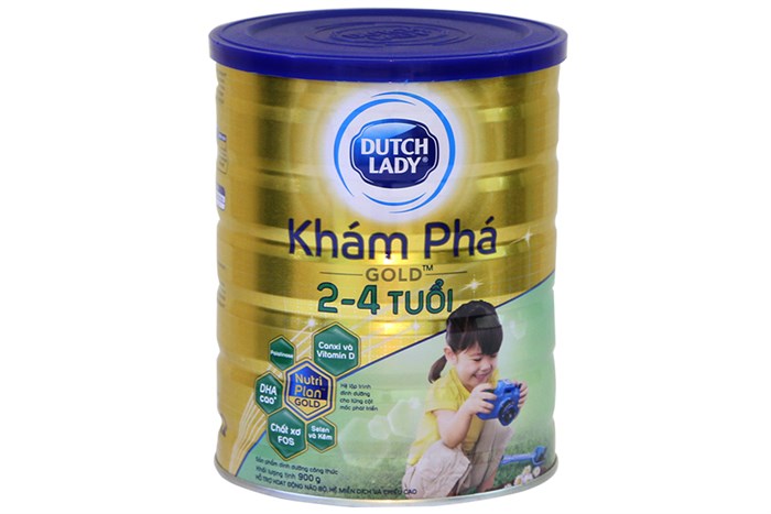 Sữa Dutch Gold 2-4 khám phá 900g