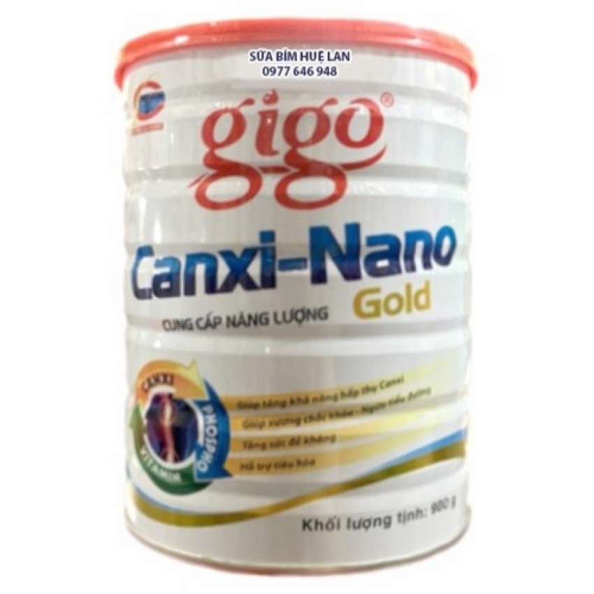 Sữa bột Gigo Canxi Nano 900g