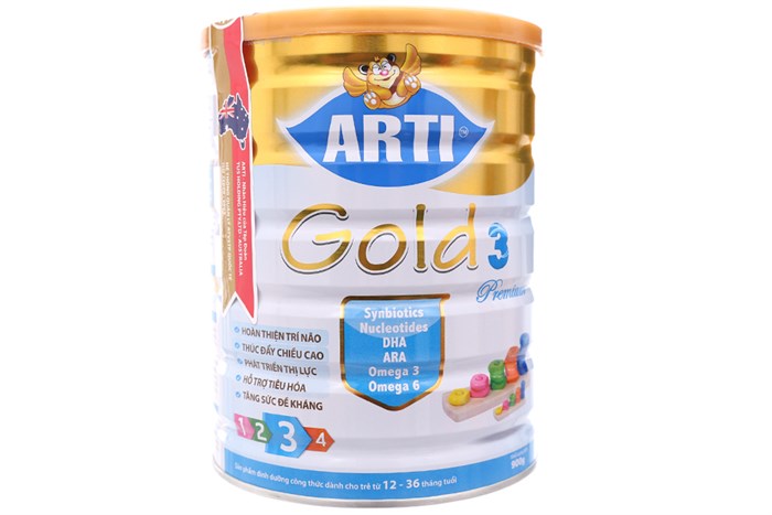 Sữa bột Arti Gold 3 900g