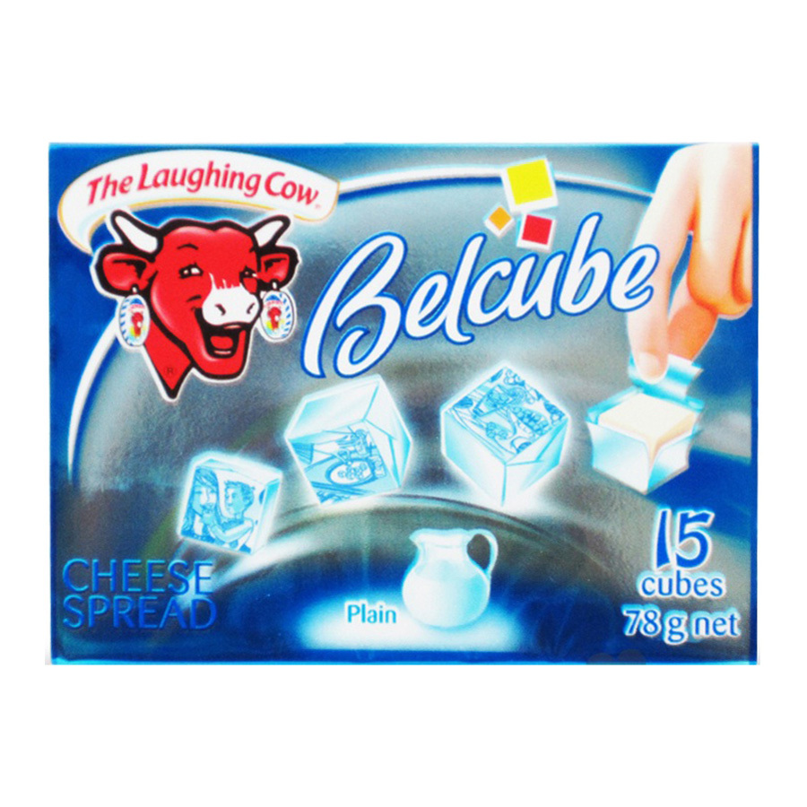 Phô mai bò lạnh Belcube 78g