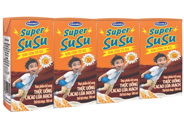 Vỉ 4 Super Susu 180ml