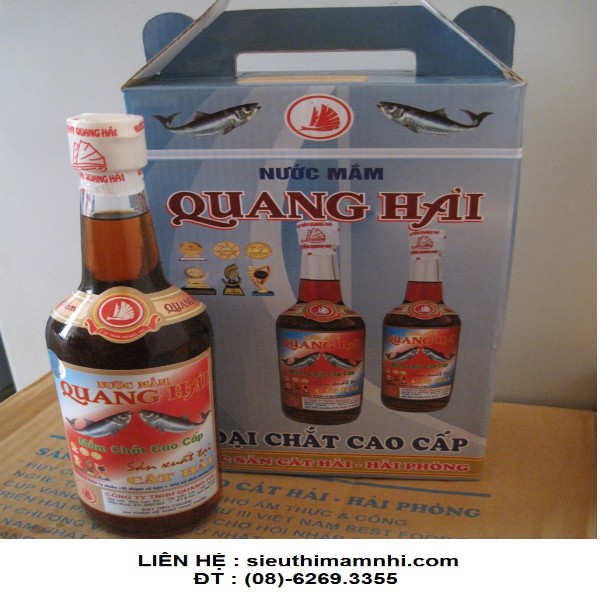 Nước mắm cốt 1 Quang Hải 650ml